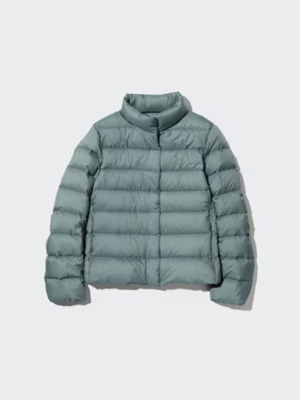 Uniqlo Ultra Light Down Jacket, Green Gray, Medium